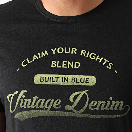Blend - Tee Shirt 20711680 Noir