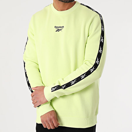Sweat reebok on sale jaune