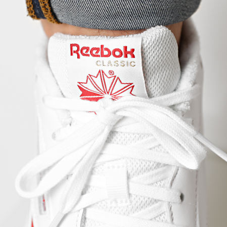 Reebok - Baskets Club C Revenge FY9418 White Marron Red Chalk