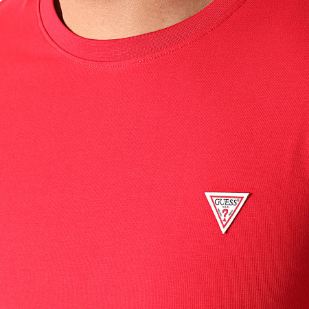 Guess - Tee Shirt Manches Longues M1RI28-J1311 Rouge
