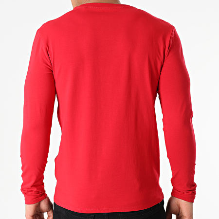 Guess - Tee Shirt Manches Longues M1RI28-J1311 Rouge