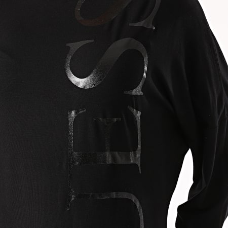 Guess - Tee Shirt Manches Longues Femme W1RI0A-K68D0 Noir