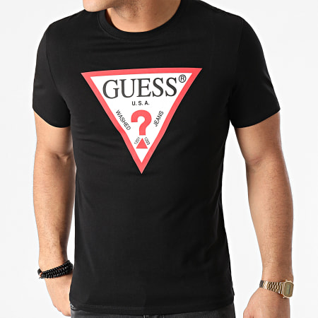 Guess - Tee Shirt M1RI71-I3Z11 Noir