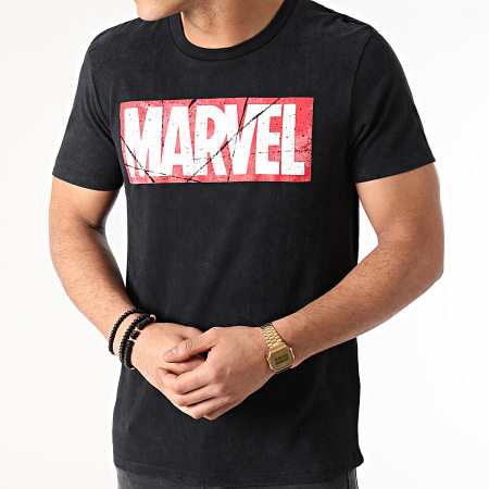 Marvel - Tee Shirt MELOGOMTS114 Noir