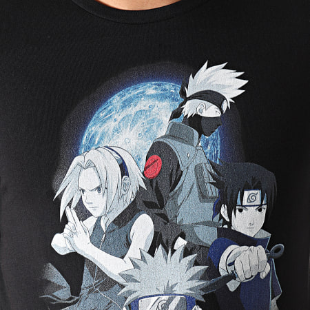 Naruto - Tee Shirt Naruto Team Noir