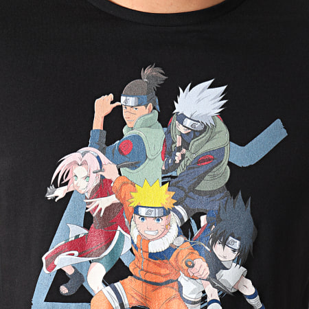 Naruto - Tee Shirt Team 7 Noir