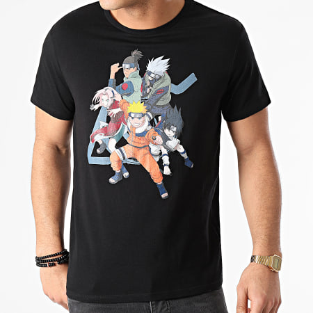 Naruto - Tee Shirt Team 7 Noir