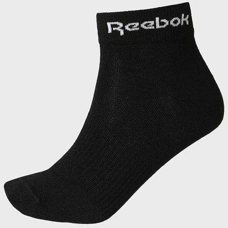 Reebok - 3 paia di calzini GH8168 Grigio Bianco Nero