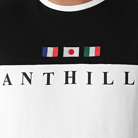 Anthill - Maglietta internazionale a maniche lunghe bianca