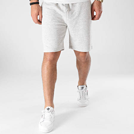 Fila - Pantalones cortos de jogging Eldon 688167 gris jaspeado