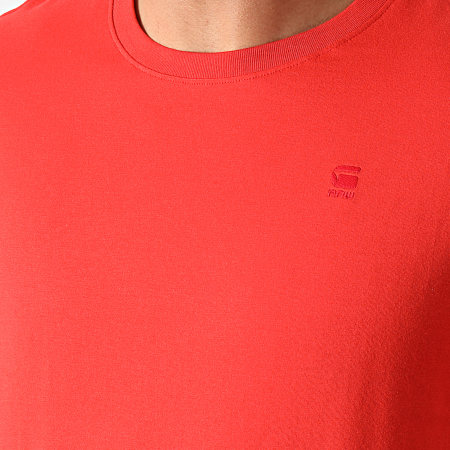 G-Star - Tee Shirt Base-S D16411-336 Rouge