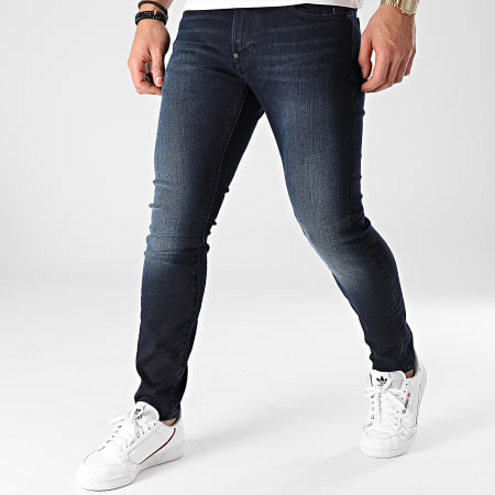 G-Star - Jeans skinny Revend 51010-6590 Blu grezzo