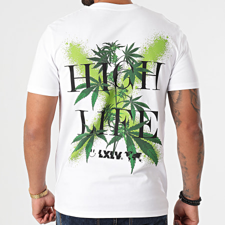 Luxury Lovers - Camiseta High Life Back Blanco