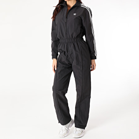 Adidas Originals - Combinaison Femme A Bandes Boiler GN2781 Noir