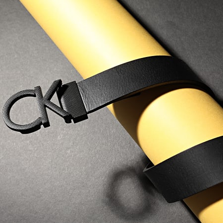 Calvin Klein - Ceinture Adjustable CK Piqué 6509 Noir