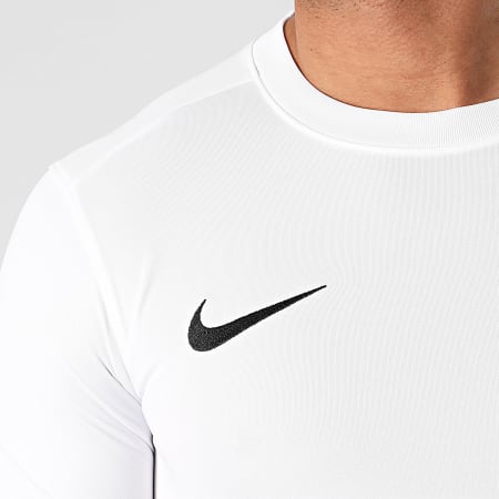 Nike - Tee Shirt De Sport Manches Longues Dry Park VII BV6706 Ecru