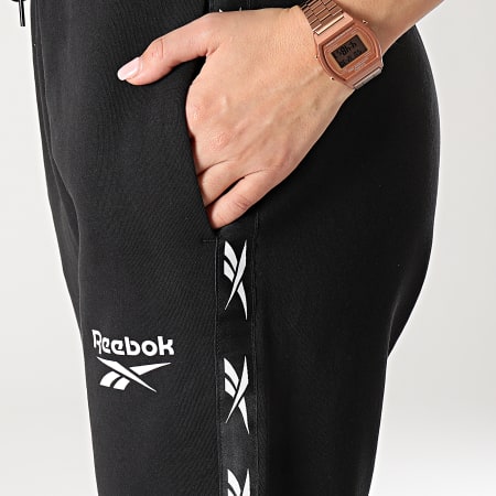 Reebok - Pantalon Jogging Femme A Bandes GU0021 Noir
