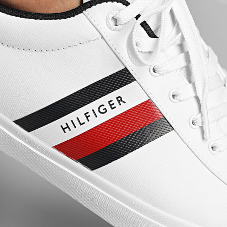 Tommy Hilfiger - Baskets Essential Stripes Detail Sneaker 3389 White