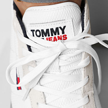 Tommy Jeans - Baskets Lifestyle Mix Runner 0668 White