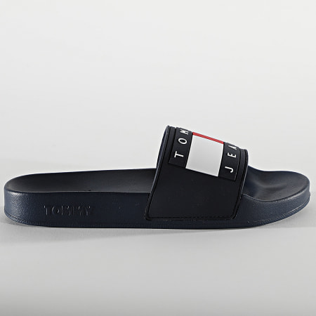Tommy Jeans - Claquettes Femme Flag Pool Slide 1378 Twilight Navy