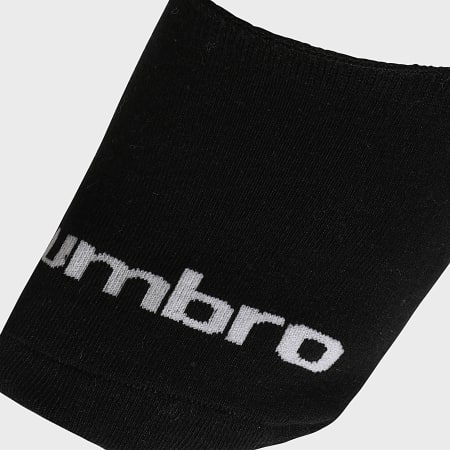 Umbro - Lot De 3 Paires De Chaussettes Invisibles 706750 Noir