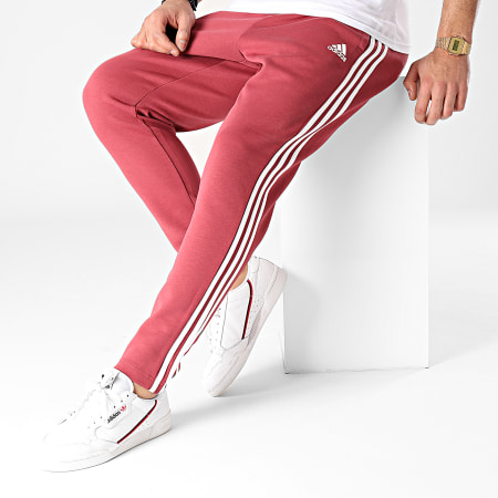 Adidas Sportswear - Pantalon Jogging A Bandes GK4991 Brique