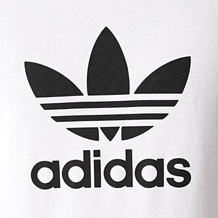 Adidas Originals - Tee Shirt Trefoil GN3463 Blanc