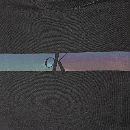 Calvin Klein - Tee Shirt 7165 Noir Iridescent