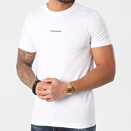 Calvin Klein - Tee Shirt 8067 Blanc