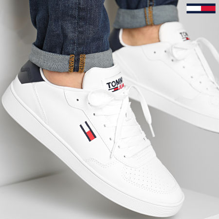 Tommy Jeans - Baskets Essential Cupsole 0647 White