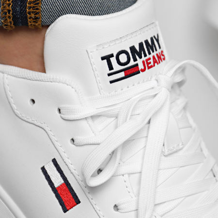 Tommy Jeans - Baskets Essential Cupsole 0647 White