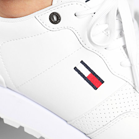 Tommy Jeans - Baskets Lifestyle Leather Runner 0665 white