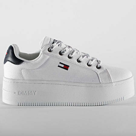 Tommy Jeans - Baskets Femme Iconic Essential Platform 1358 White