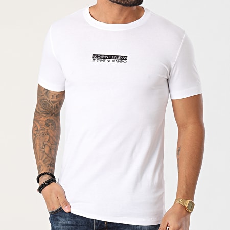 Calvin Klein - Tee Shirt 7063 Blanc