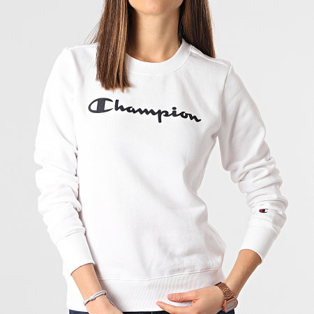 Champion - Sweat Crewneck 112585 Blanc