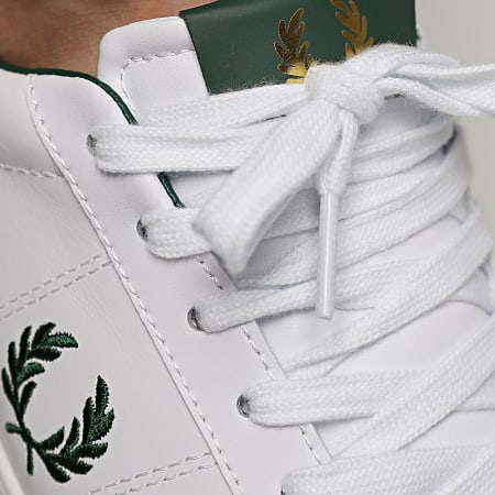 Fred Perry - Baskets Spencer Leather B8250 White