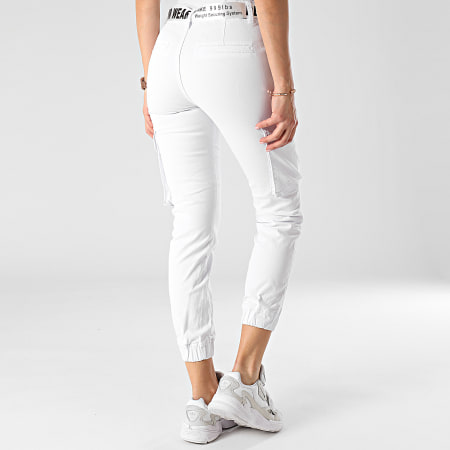Girls Outfit - Jogger Pant Femme J818-2 Blanc