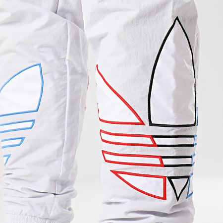 Adidas Originals - Pantalon Jogging A Bandes Tricolore GN3573 Gris Clair