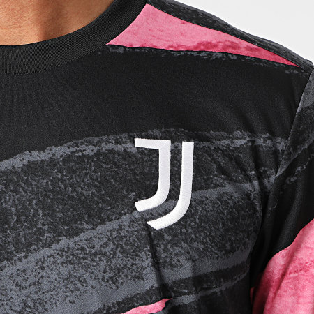 adidas - Tee Shirt De Sport Juventus FR4236 Noir Rose