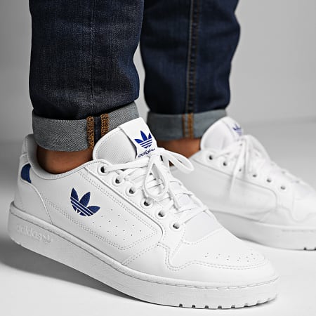 حوارق الدهون Adidas Originals - Baskets NY 90 FZ2247 Footwear White Royal Blue ... حوارق الدهون