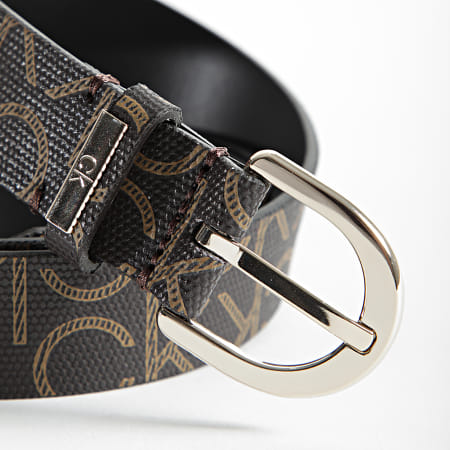 Calvin Klein - Cintura rotonda da donna 8111 marrone