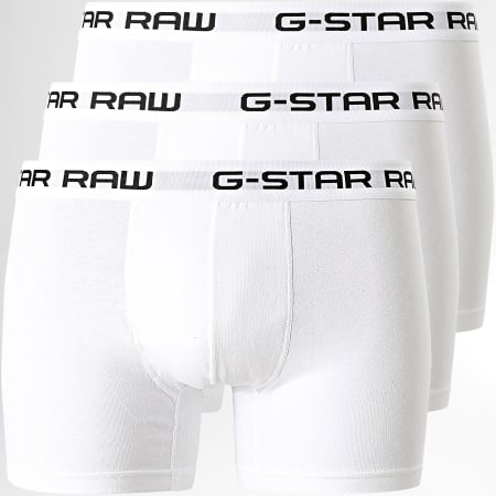 G-Star - Pack De 3 Boxers D03359-2058 Blanco