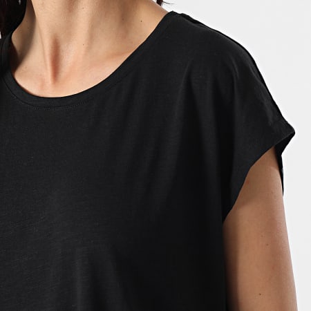 Noisy May - Tee Shirt Femme Sans Manches Mathilde Noir