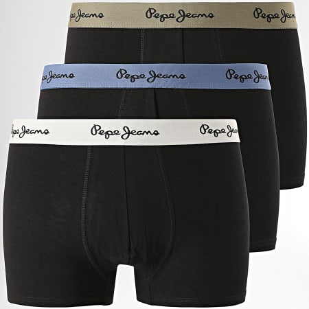 Pepe Jeans - Lot De 3 Boxers Organic PMU10673 Noir
