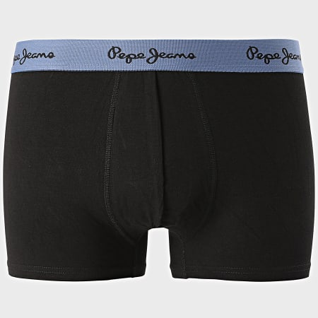 Pepe Jeans - Lot De 3 Boxers Organic PMU10673 Noir