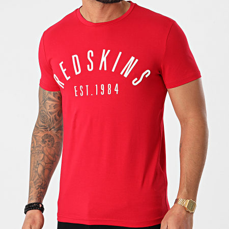 Redskins - Tee Shirt Malcolm Calder Rouge