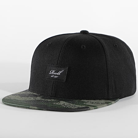 Reell Jeans - Casquette Snapback Pitch Out Noir Camo