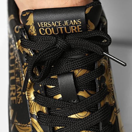 Versace Jeans Couture - Baskets Linea Fondo Court E0YWASK9 Black Gold Renaissance