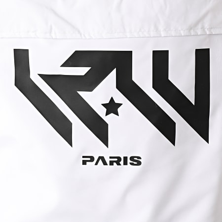 Worms-T - Coupe-Vent Logo Blanc Noir