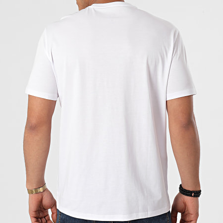 Armani Exchange - Tee Shirt 3KZTEC-ZJ9AZ Blanc Doré
